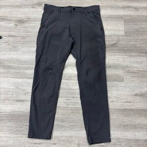 Projek raw men’s grey classic fit pamts 36x28 stretch performance EUC